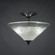 Any Two Light Semi-Flush Mount in Black Copper (200|121-BC-711)