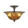 Any Two Light Semi-Flush Mount in Dark Granite (200|121-DG-708)