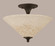 Any Two Light Semi-Flush in Dark Granite (200|121-DG-714)