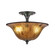 Any Two Light Semi-Flush Mount in Matte Black (200|121-MB-708)
