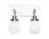 Meridian Two Light Bath Bar in Chrome (200|1232-CH-470)