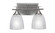 Uptowne Two Light Bath Bar in Aged Silver (200|132-AS-500)
