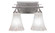 Uptowne Two Light Bath Bar in Aged Silver (200|132-AS-721)