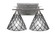 Uptowne Two Light Bath Bar in Aged Silver (200|132-AS-9185)