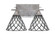Uptowne Two Light Bath Bar in Aged Silver (200|132-AS-9185)