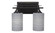 Uptowne Two Light Bath Bar in Dark Granite (200|132-DG-4062)