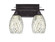 Uptowne Two Light Bath Bar in Dark Granite (200|132-DG-5054)