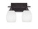 Uptowne Two Light Bath Bar in Dark Granite (200|132-DG-615)