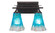 Uptowne Two Light Bath Bar in Dark Granite (200|132-DG-725)