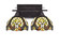 Uptowne Two Light Bath Bar in Dark Granite (200|132-DG-9945)