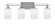 Uptowne Four Light Bath Bar in Aged Silver (200|134-AS-310)