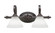 Eleganté Two Light Bath Bar in Dark Granite (200|162-DG-312)
