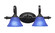 Eleganté Two Light Bath Bar in Dark Granite (200|162-DG-4155)