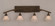 Bow Four Light Bath Bar in Bronze (200|174-BRZ-751)