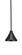 Blacksmith One Light Mini Pendant in Painted Wood-Look Metal & Dark Granite (200|1761-410-DG)