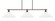 Blacksmith Three Light Island Pendant in Painted Wood-look Metal & Dark Granite (200|1763-318)