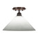 Blacksmith One Light Semi-Flush Mount in Painted Wood-look Metal & Dark Granite (200|1767-316)