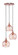 Plexus Three Light Cluster Pendalier in Copper (200|1818-CP-1802-AT14)