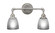 Vintage Two Light Bath Bar in Aged Silver (200|182-AS-500)