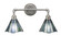 Vintage Two Light Bath Bar in Aged Silver (200|182-AS-9325)