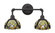 Vintage Two Light Bath Bar in Dark Granite (200|182-DG-9945)