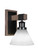 Tacoma One Light Wall Sconce in Matte Black & Painted Distressed Wood-look (200|1841-MBDW-312)