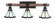 Tacoma Three Light Bathroom Lighting in Matte Black & Painted Distressed Wood-look (200|1843-MBDW-9125)