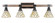 Tacoma Four Light Bathroom Lighting in Matte Black & Painted Distressed Wood-look (200|1844-MBDW-9115)