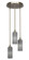 Empire Three Light Cluster Pendalier in New Age Brass (200|2143-NAB-4092)