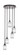Empire Five Light Pendalier in Espresso (200|2145-ES-3001)