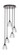 Empire Five Light Pendalier in Espresso (200|2145-ES-500)