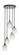 Empire Five Light Pendalier in Espresso (200|2145-ES-615)