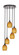 Empire Five Light Pendalier in Espresso (200|2145-ES-625)
