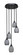 Empire Five Light Pendalier in Matte Black (200|2145-MB-4022)