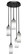 Empire Five Light Cluster Pendalier in Matte Black (200|2145-MB-4091)
