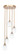 Empire Five Light Pendalier in New Age Brass (200|2145-NAB-4021)