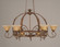 Leaf Eight Light Pot Rack in Bronze (200|216-BRZ-750)