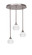 Empire Three Light Pendalier in Brushed Nickel (200|2183-BN-4101)