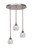 Empire Three Light Pendalier in Brushed Nickel (200|2183-BN-4102)