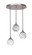Empire Three Light Pendalier in Brushed Nickel (200|2183-BN-4109)