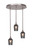 Empire Three Light Pendalier in Brushed Nickel (200|2183-BN-4252)