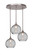 Empire Three Light Pendalier in Brushed Nickel (200|2183-BN-4352)