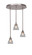 Empire Three Light Pendalier in Brushed Nickel (200|2183-BN-4760)