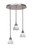 Empire Three Light Pendalier in Brushed Nickel (200|2183-BN-4769)
