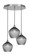 Empire Three Light Pendalier in Brushed Nickel (200|2183-BN-4922)