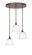Empire Three Light Pendalier in Bronze (200|2183-BRZ-4081)