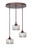 Empire Three Light Pendalier in Bronze (200|2183-BRZ-4490)