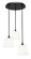 Empire Three Light Pendalier in Dark Granite (200|2183-DG-4081)