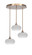 Empire Three Light Pendalier in New Age Brass (200|2183-NAB-214)