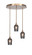 Empire Three Light Pendalier in New Age Brass (200|2183-NAB-4252)